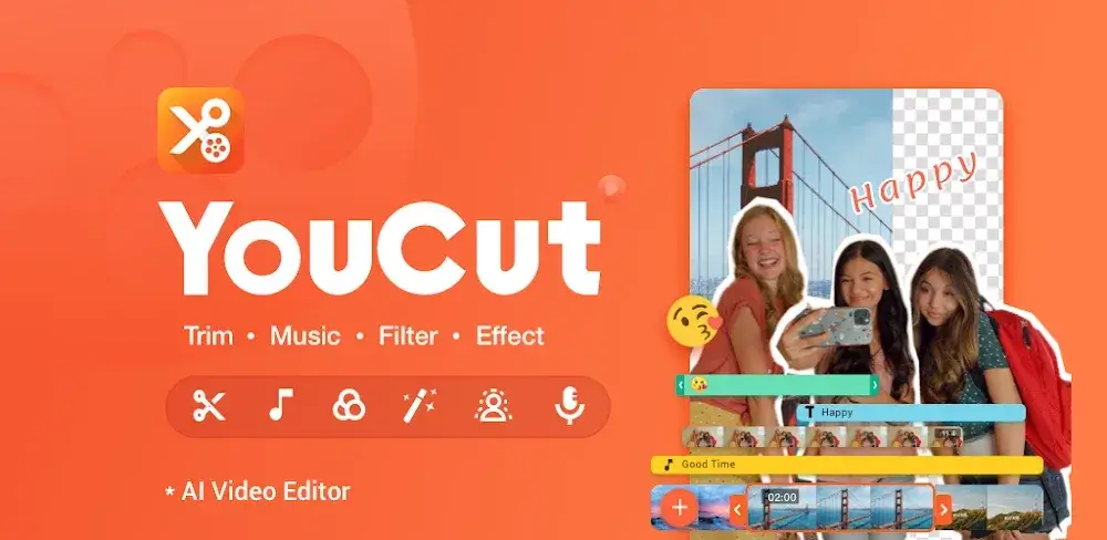 YouCut Pro Unlocked: Edit for YouTube & TikTok with Advanced Tools